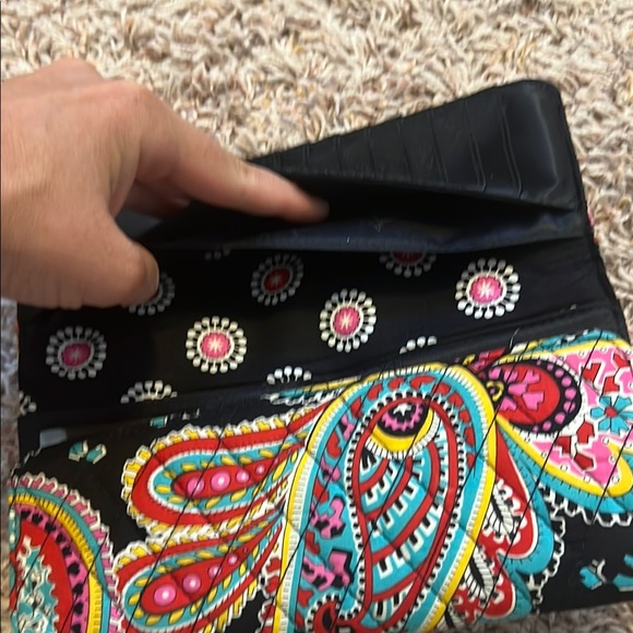 Vibrant Paisley Women's Clutch - Picture 5 of 6